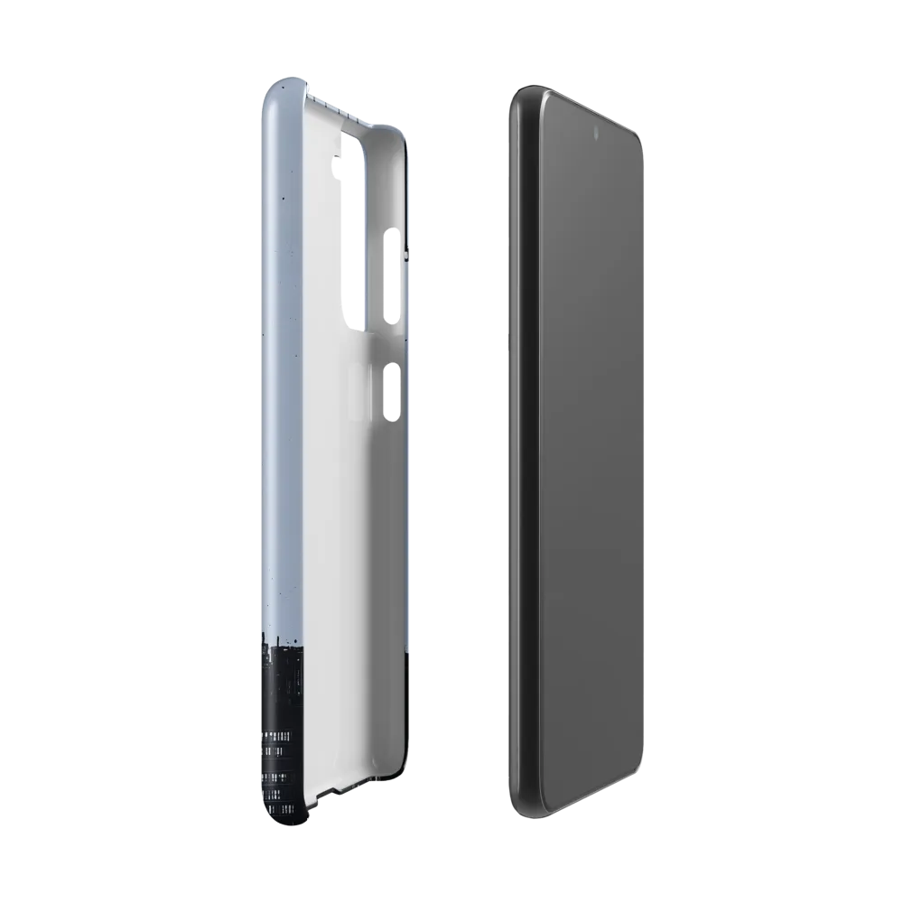 Elevated Serenity: A Minimalist Cityscape