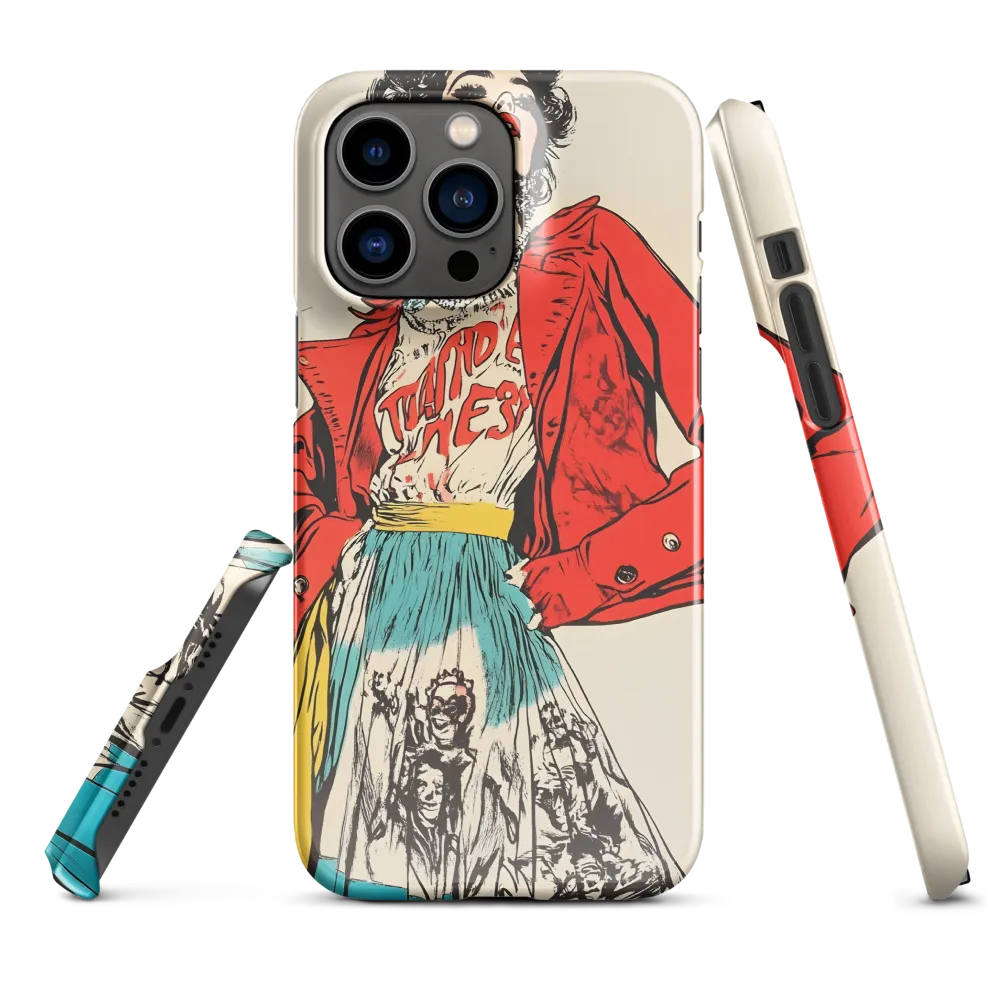 Vibrant Elegance: A Pop Art Fashion Statement