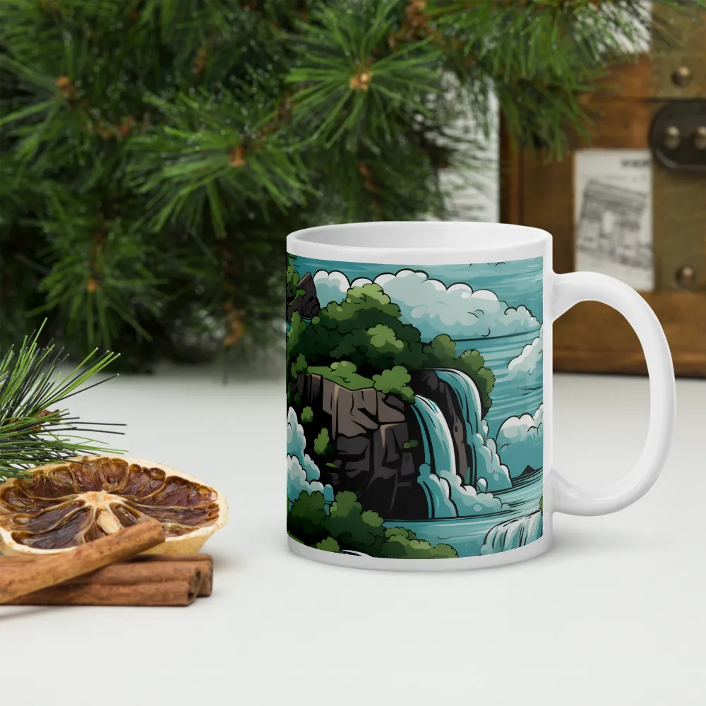 Harmonious Cascades | Mugs | Multiple Sizes & Colors