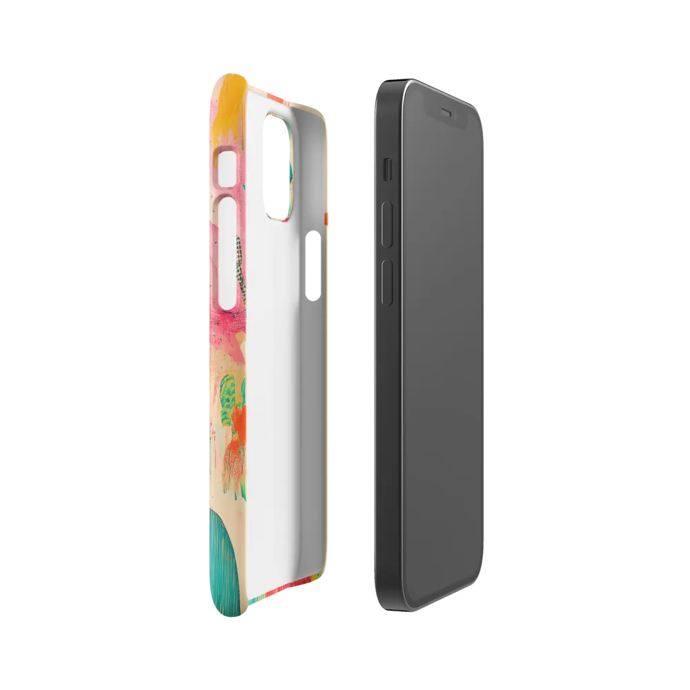 Whimsical Encounter | Phone Case |  12 Mini | Snap Case | Glossy