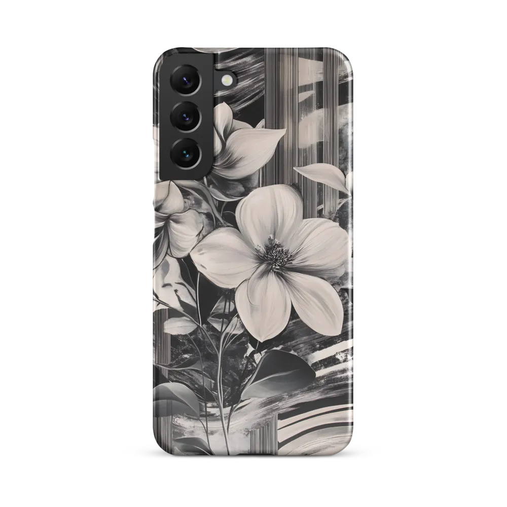 Ethereal Bloom: A Dance of Monochromes
