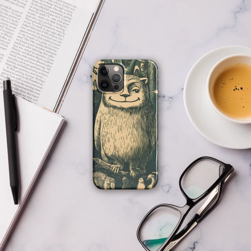 Forest Guardian: A Whimsical Encounter | Phone Case |  12 Pro | Snap Case | Glossy