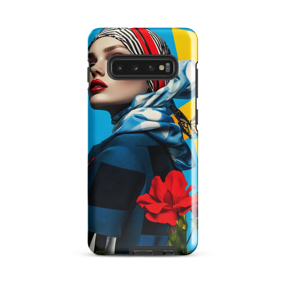 Vibrance and Elegance in Fashion | Phone Case |  S10 Plus | Tough Case | Glossy