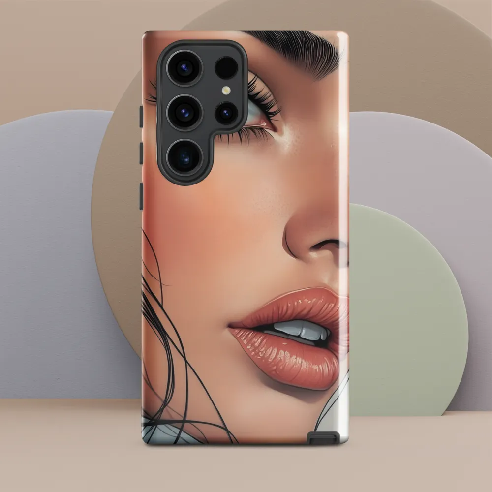 Iris & Skin — Close-Up Portrait