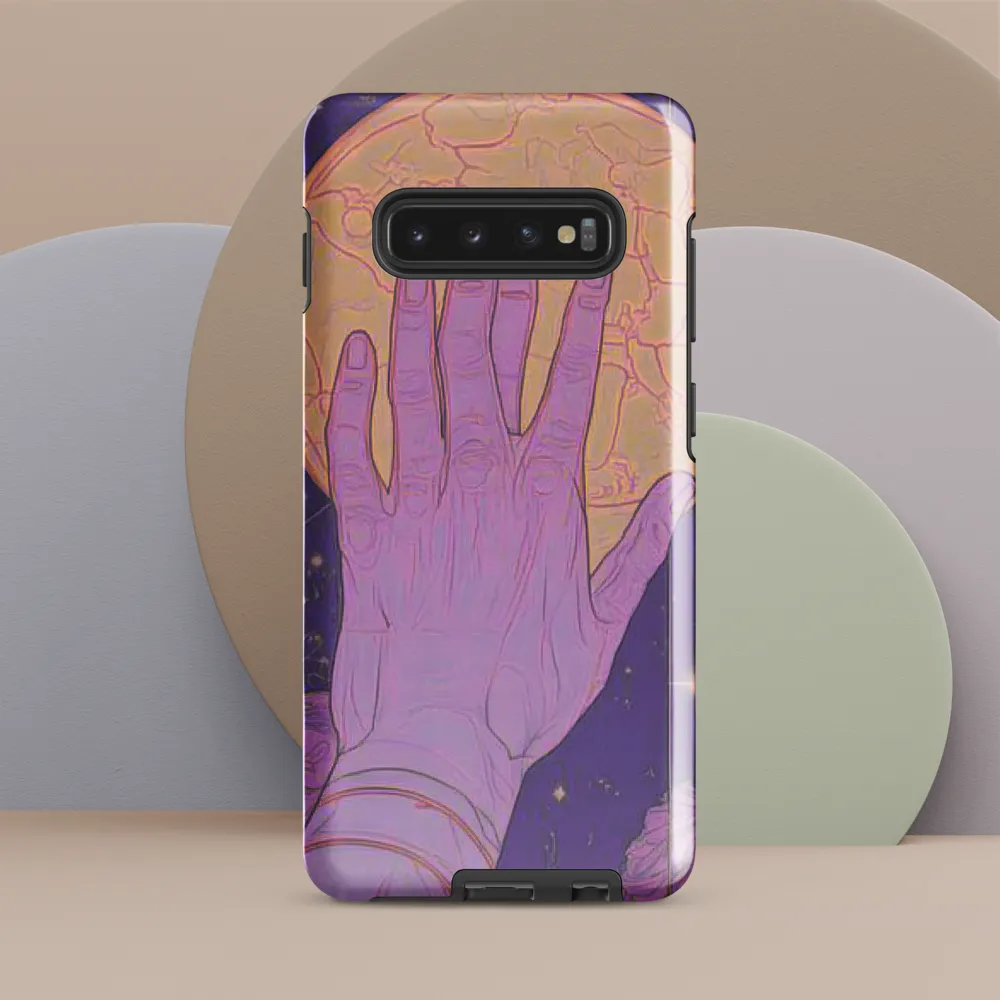 Reaching for the Moon | Phone Case |  S10 Plus | Tough Case | Glossy