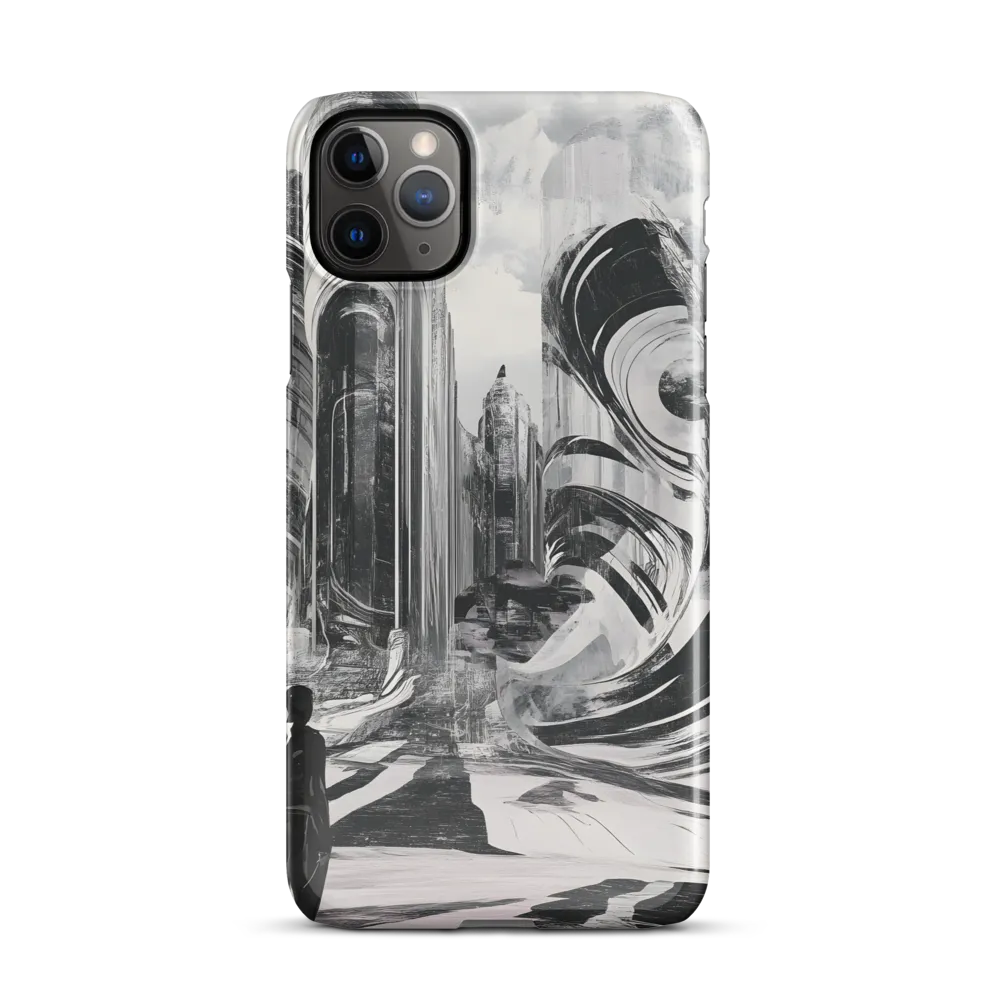 Architectural Dreams in Monochrome | Phone Case |  11 Pro Max | Snap Case | Glossy