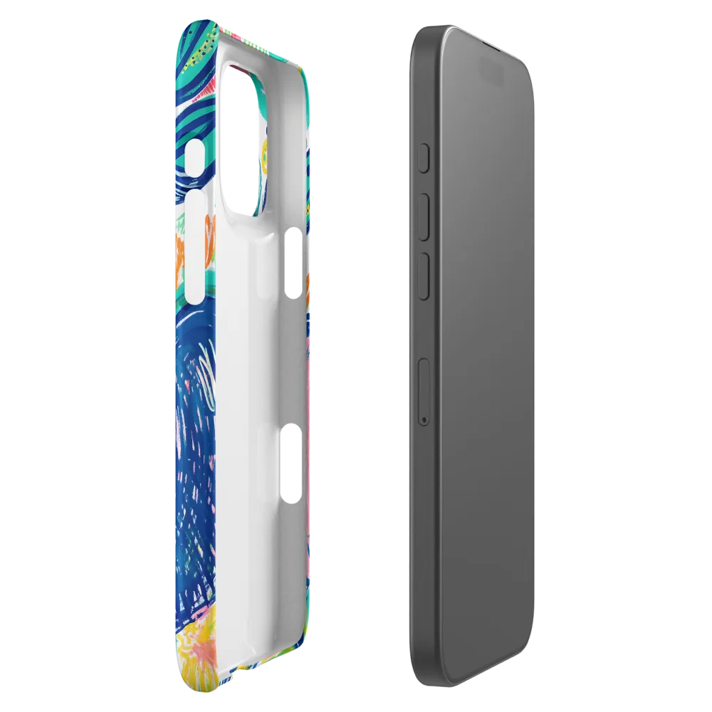 Whimsical Elephant Portrait | Phone Case |  16 Pro Max | Snap Case | Matte