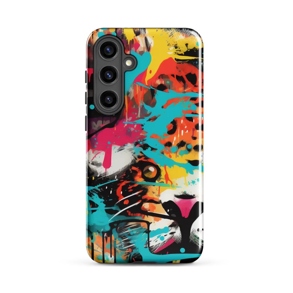 Fierce Fusion: Tiger and Lion in Graffiti