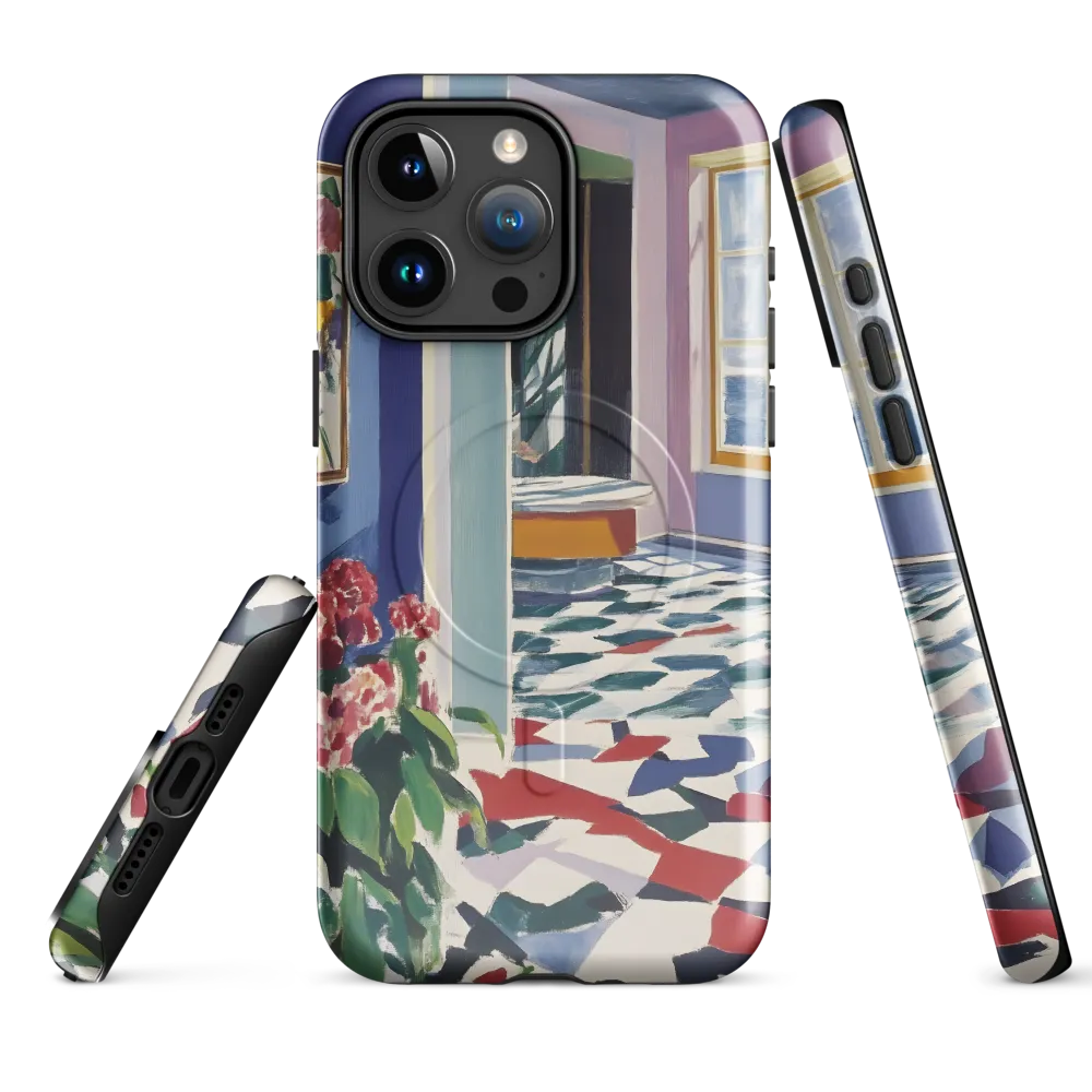 A Dance of Color and Space | Phone Case |  15 Pro Max | MagSafe® Tough Case | Glossy