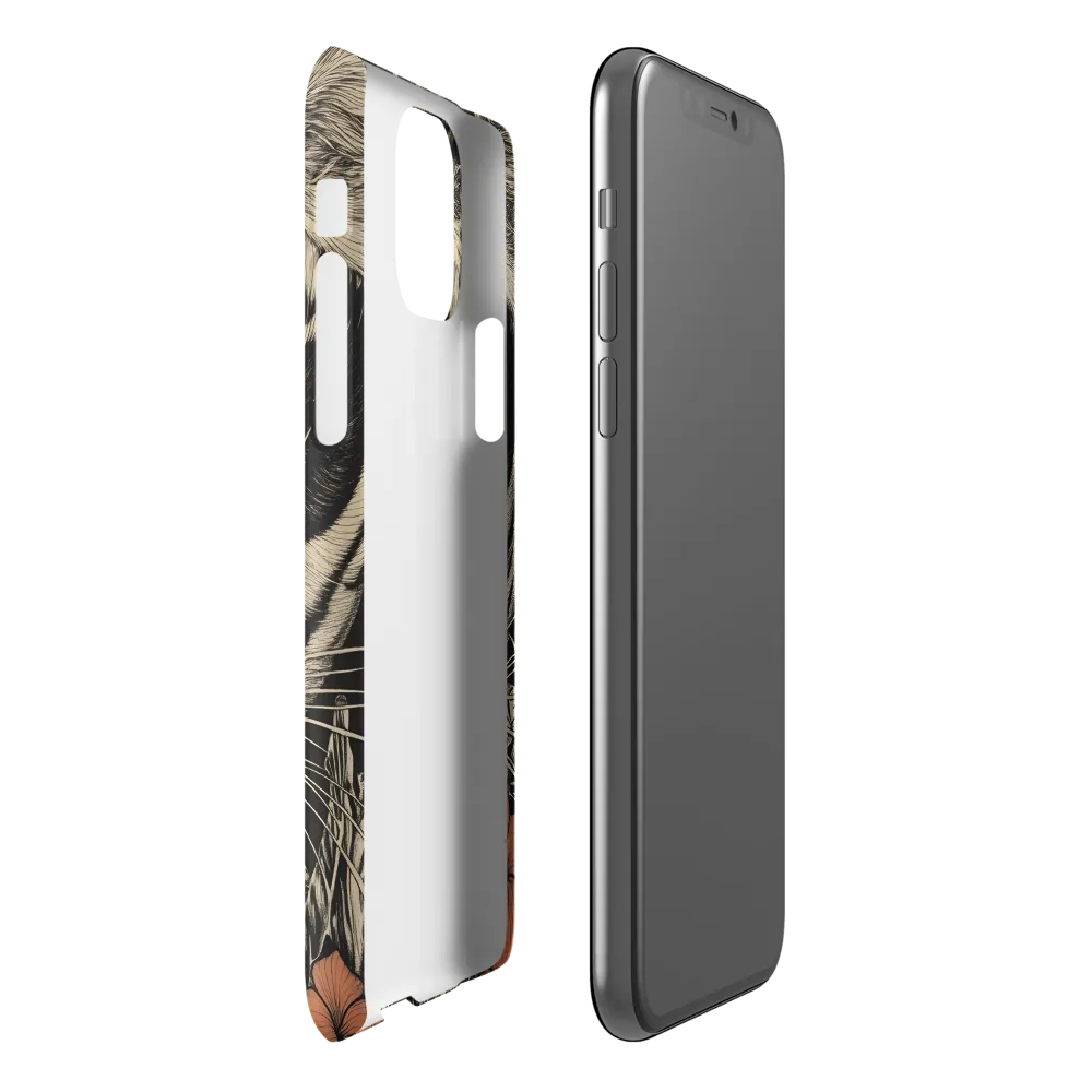 Feline Majesty: The Human-Leopard Connection | Phone Case |  11 Pro | Snap Case | Matte