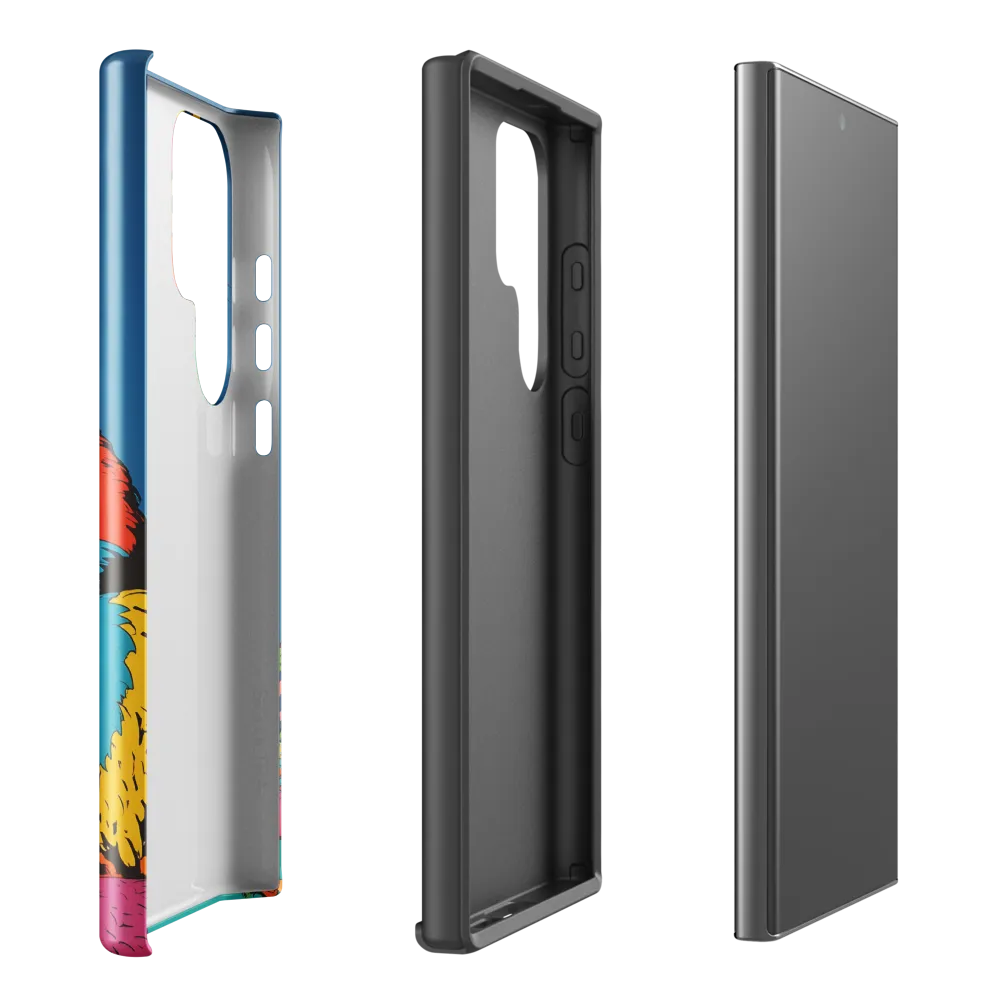 Whimsical Giant: A Playful Monster Encounter | Phone Case |  S23 Ultra | Tough Case | Glossy