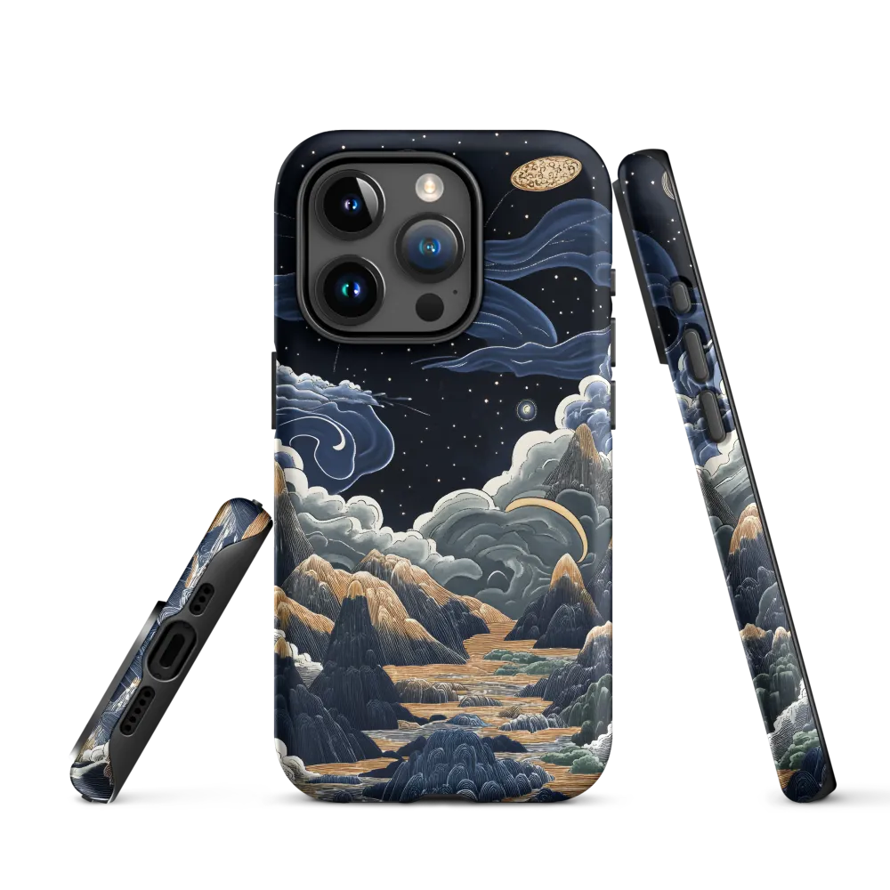 Celestial Harmony: Peaks and Planets