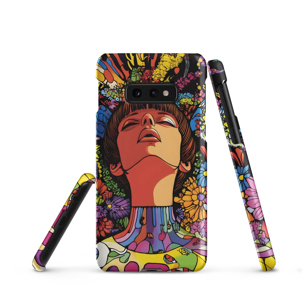 Vibrant Ecstasy: A Psychedelic Portrait