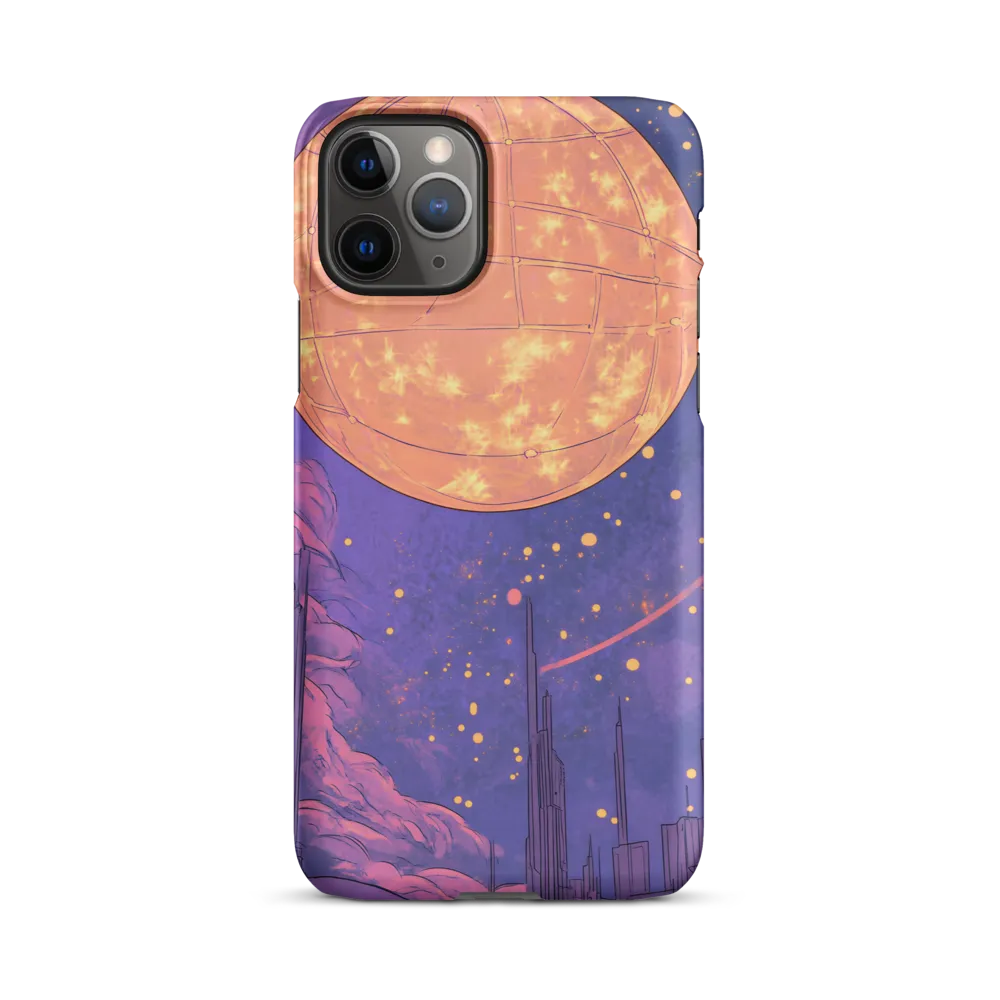Celestial Cityscape: A Dance of Colors