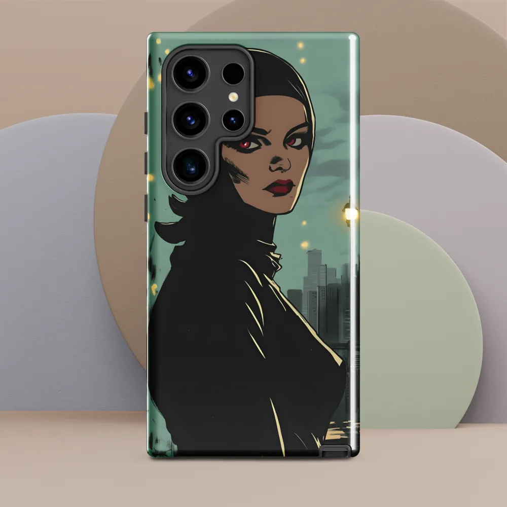 Shadows of Intrigue | Phone Case |  S24 Ultra | Tough Case | Glossy