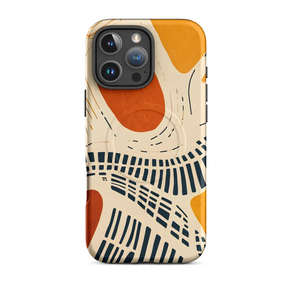 Urban Patterns in Harmony | Phone Case |  16 Pro Max | MagSafe® Tough Case | Matte