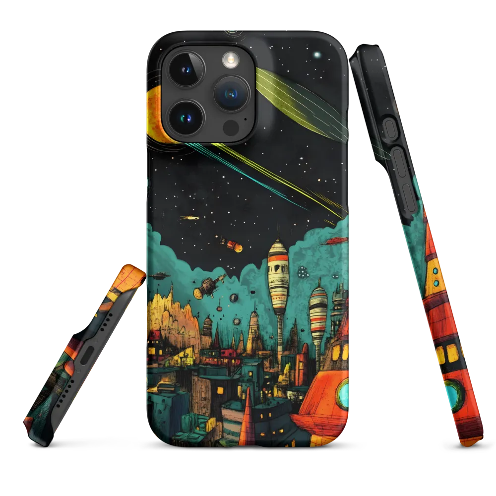 Galactic Cityscape: A Journey Through Imagination