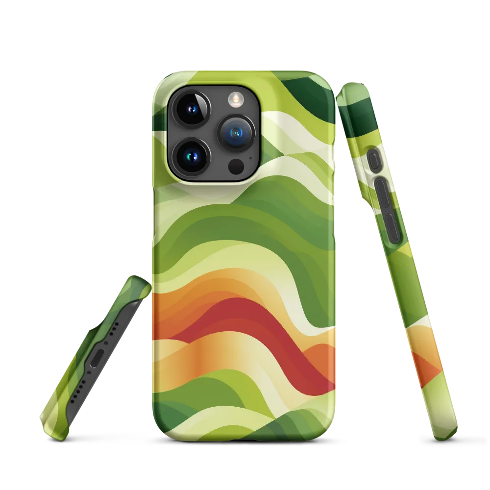 Waves of Nature | Phone Case |  15 Pro | Snap Case | Matte
