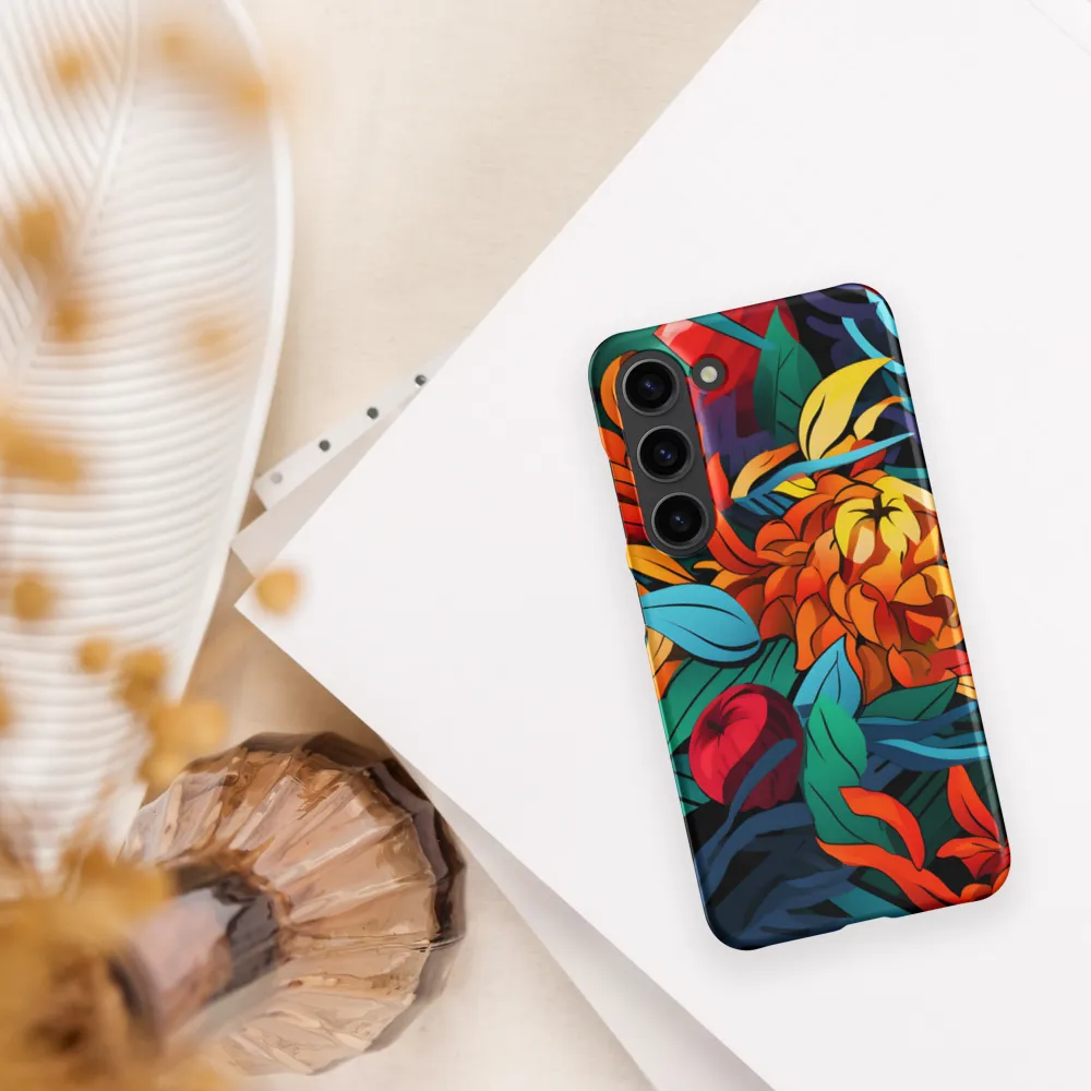 Tropical Harmony | Phone Case |  S23 | Snap Case | Matte
