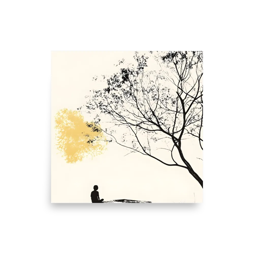 Whispers of Solitude | Poster | 10″×10″