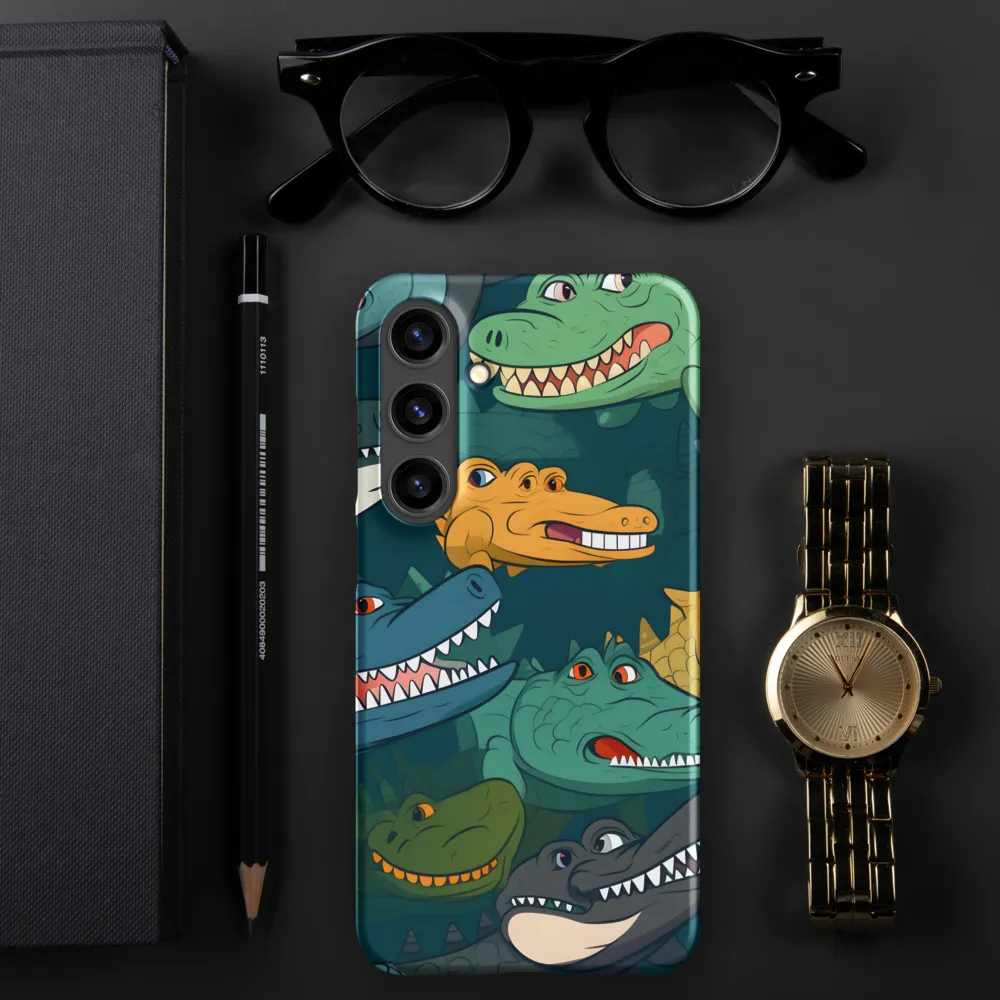 Cheerful Crocodilian Parade