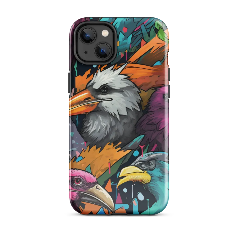 Avian Vortex: A Celebration of Color and Form