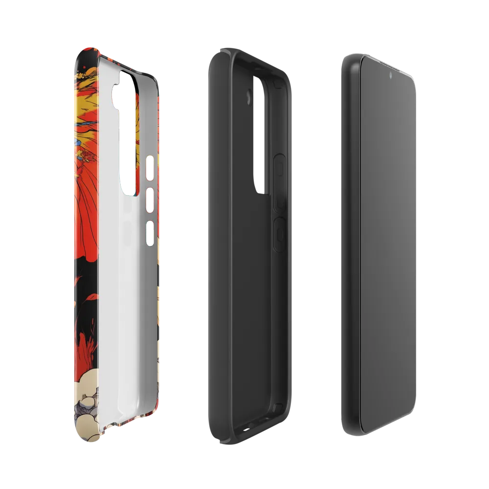 Majesty of the Floral Elephant | Phone Case |  S22 | Tough Case | Glossy