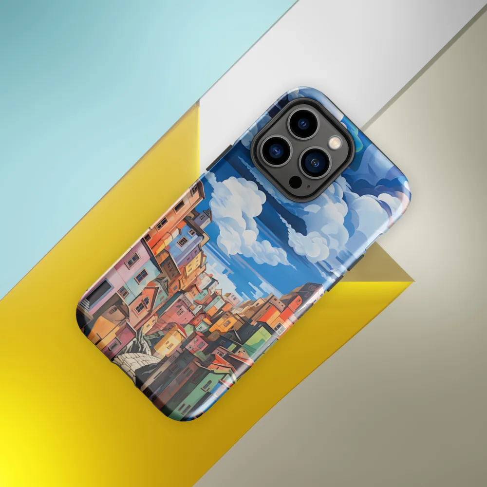 Whimsical Heights: A Vibrant Cityscape