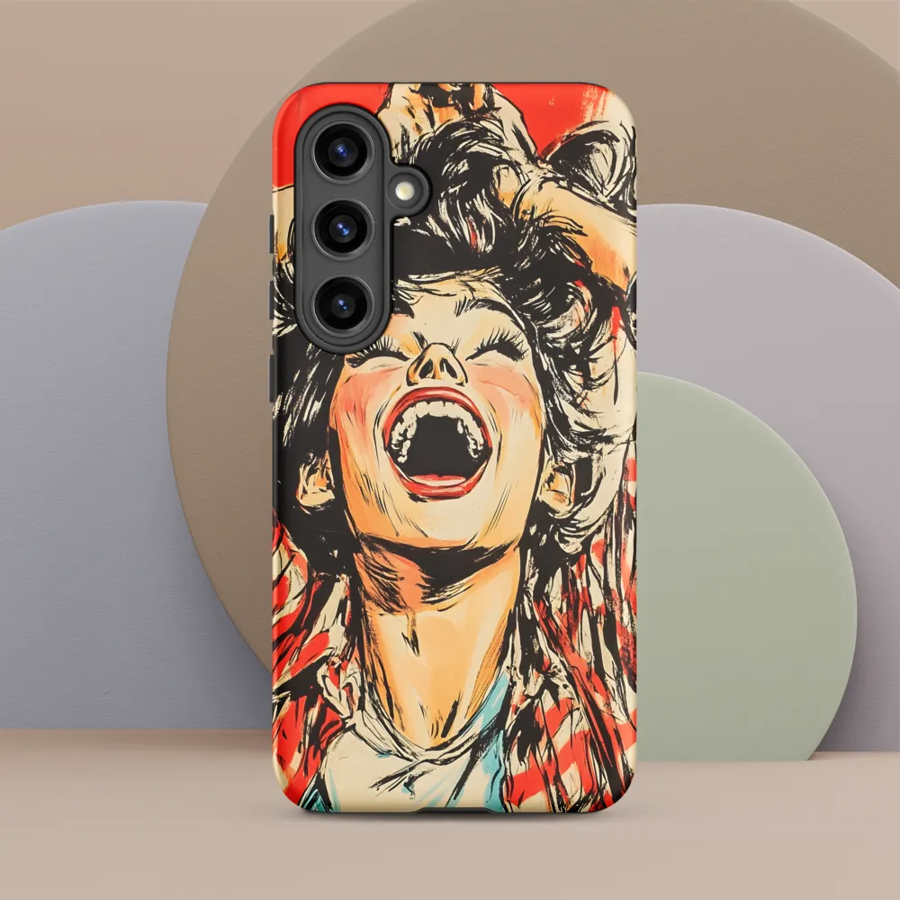 Burst of Joy | Phone Case |  S24 Plus | Tough Case | Matte