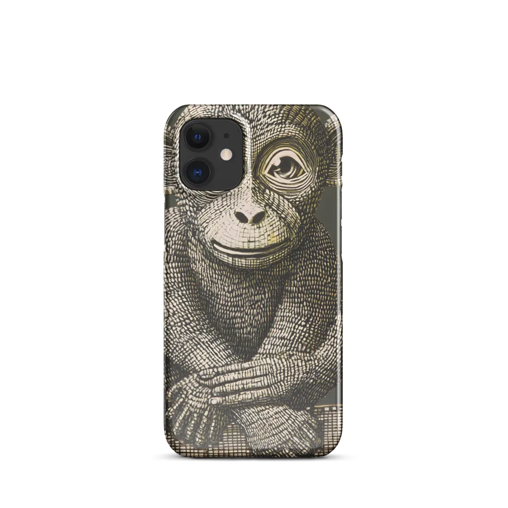 Intricate Primate Portrait