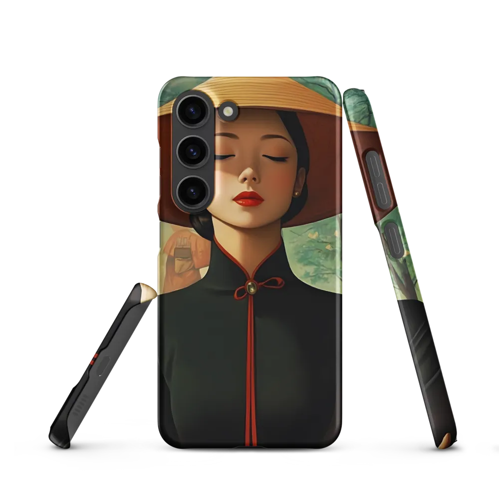 Elegance in Tranquility | Phone Case |  S23 | Snap Case | Matte