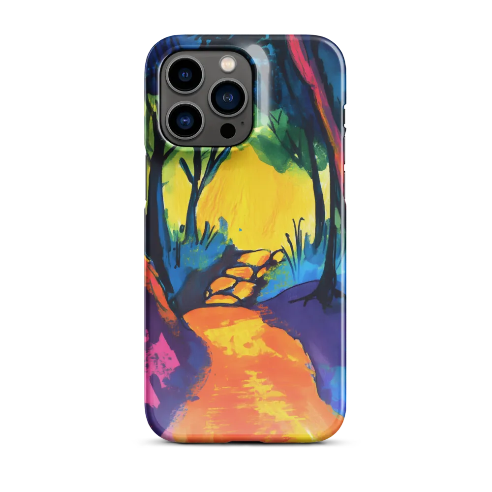 Path Through a Vibrant Forest