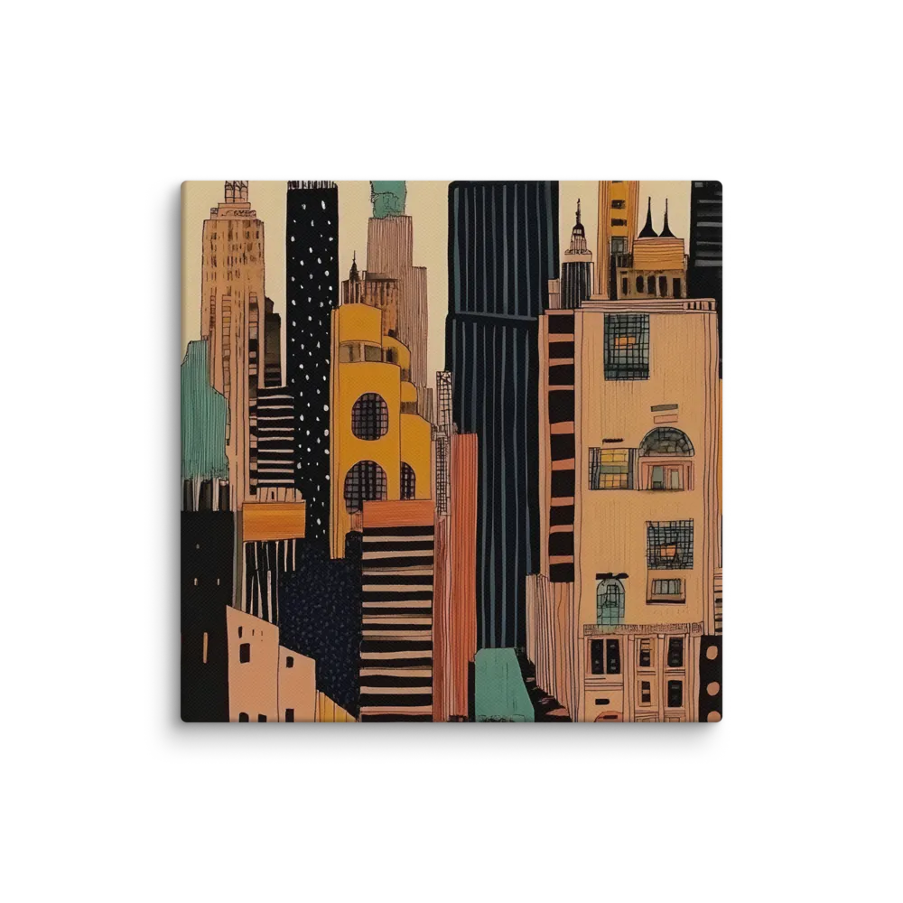 Urban Symphony in Ink