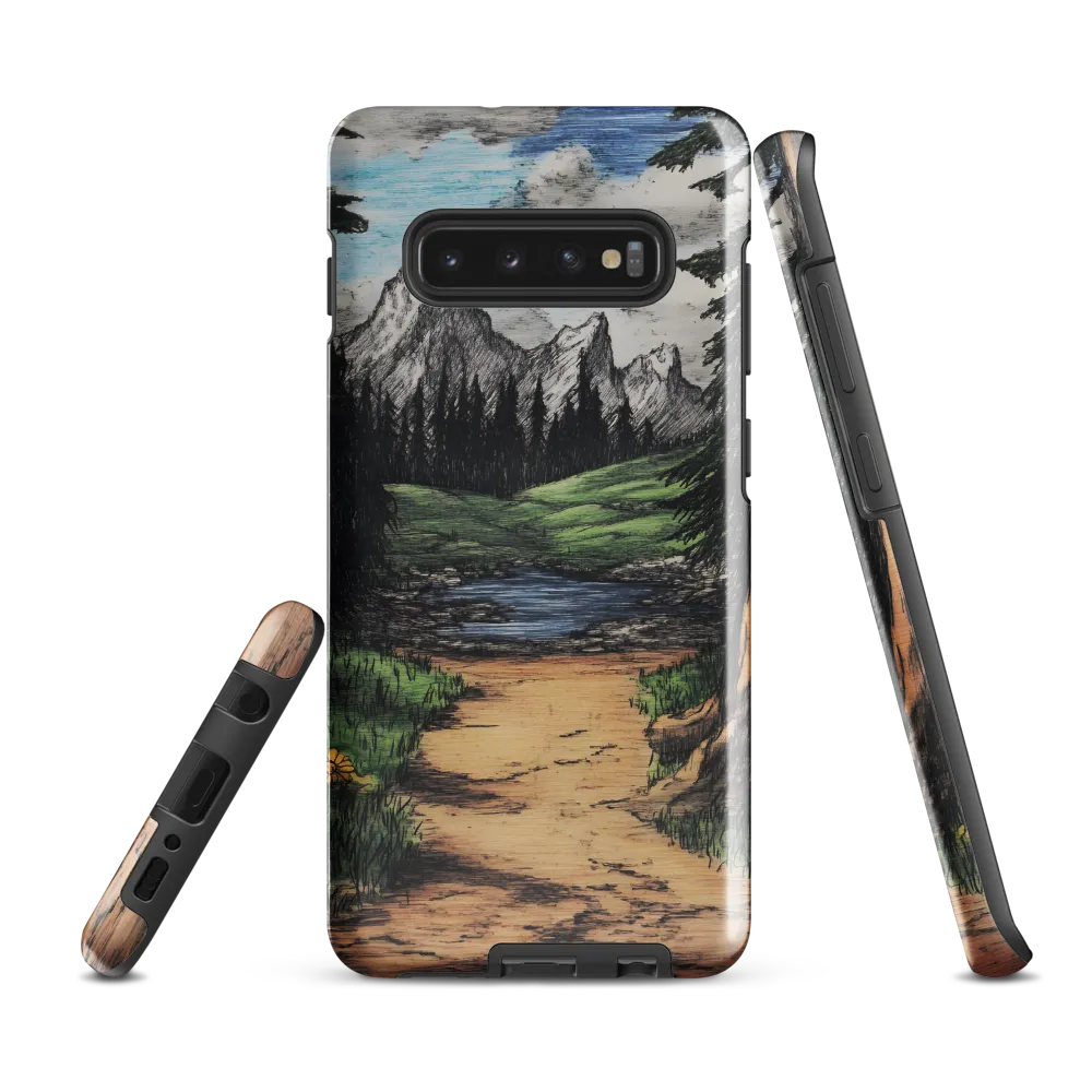 Pathway to Serenity | Phone Case |  S10 Plus | Tough Case | Glossy