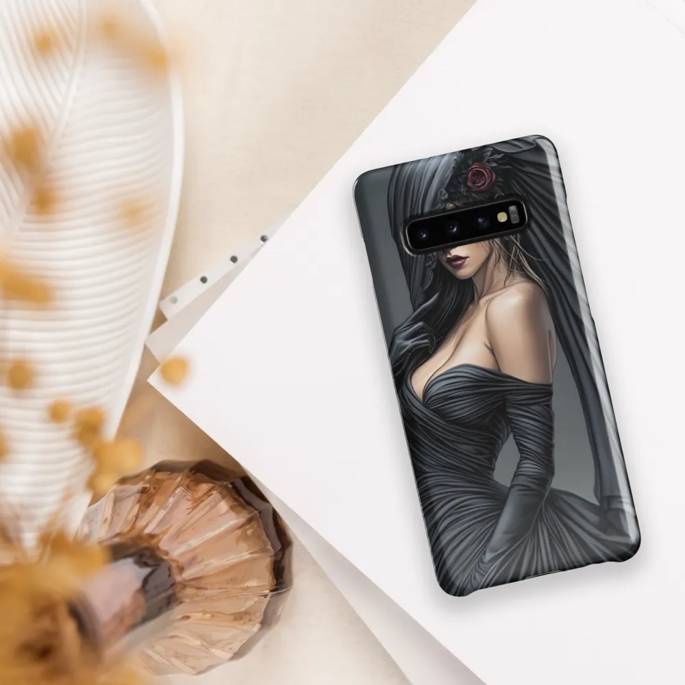 Veiled Elegance | Phone Case |  S10 Plus | Snap Case | Glossy