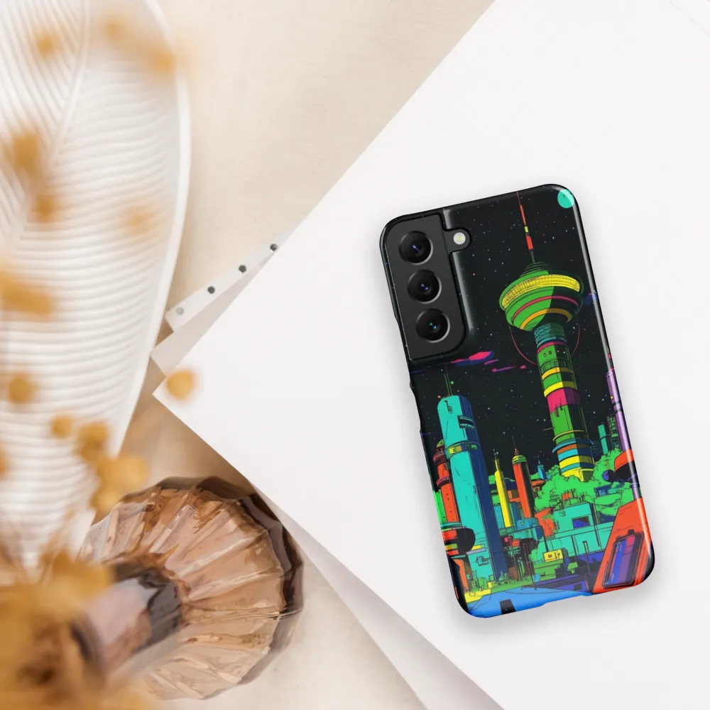 Neon Dreams: A Futuristic Cityscape