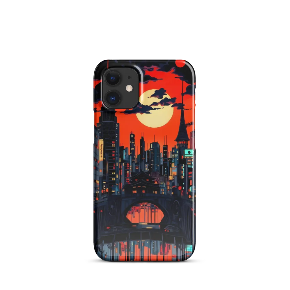 Nightfall in a Neon City