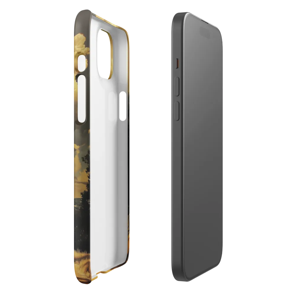 Golden Serenity in the Landscape | Phone Case |  15 Plus | Snap Case | Matte