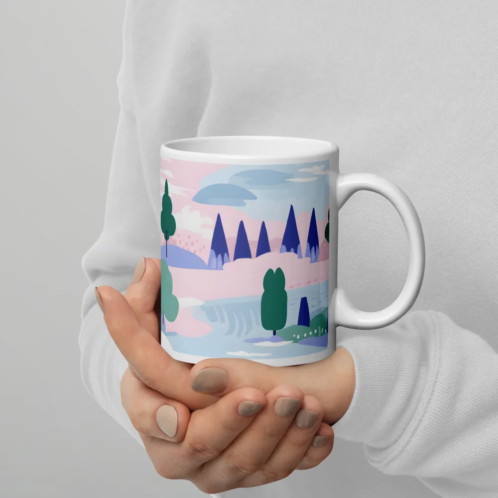 Whimsical Reflections: A Journey Through Landscapes | Mugs | Multiple Sizes & Colors