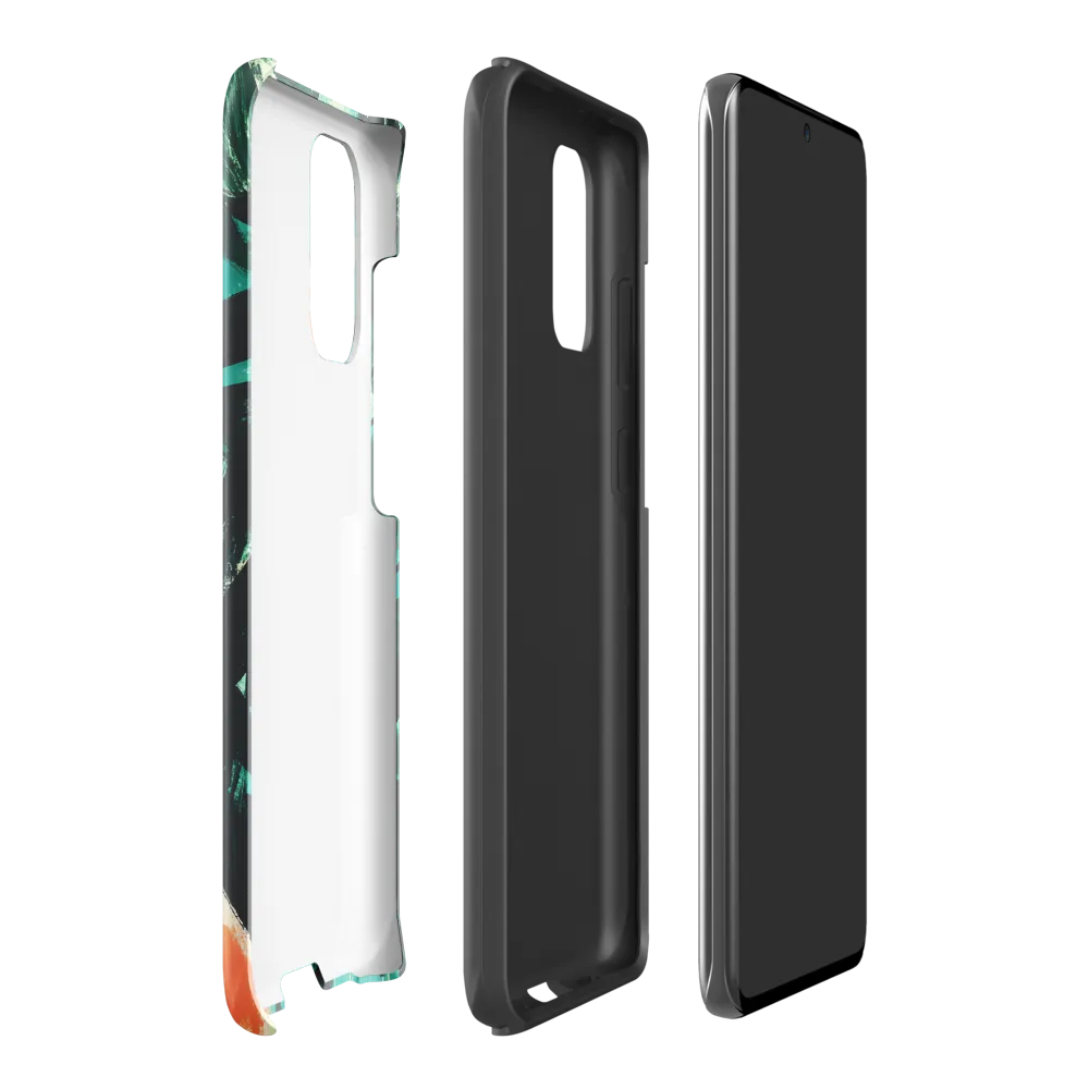 Curious Giraffe in Lush Greenery | Phone Case |  S20 Plus | Tough Case | Glossy