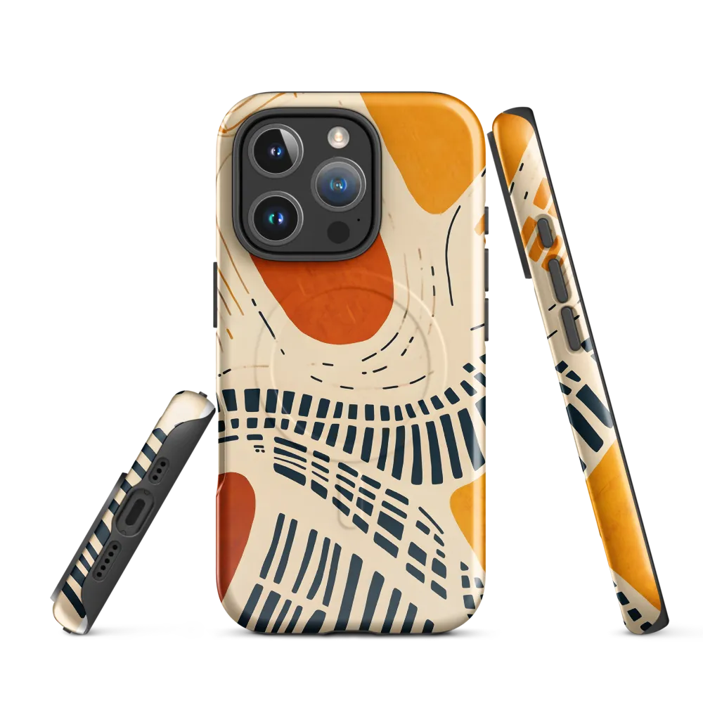 Urban Patterns in Harmony | Phone Case |  16 Pro | MagSafe® Tough Case | Glossy