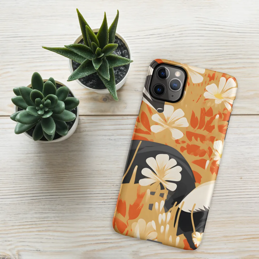 Whimsical Badgers in Bloom