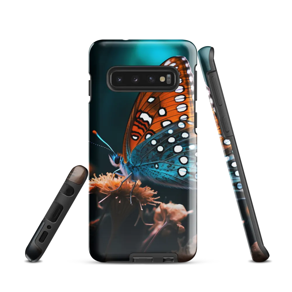Whispers of Color: The Butterfly's Embrace