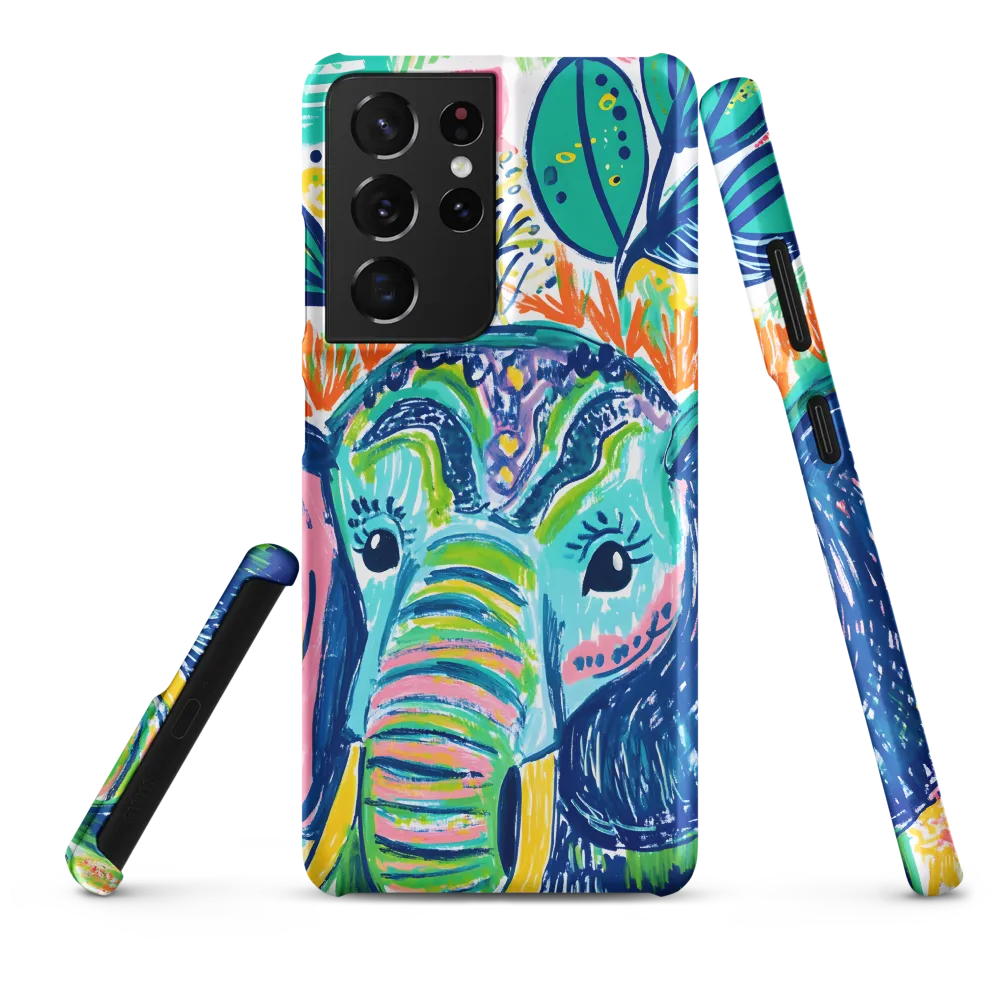 Whimsical Elephant Portrait