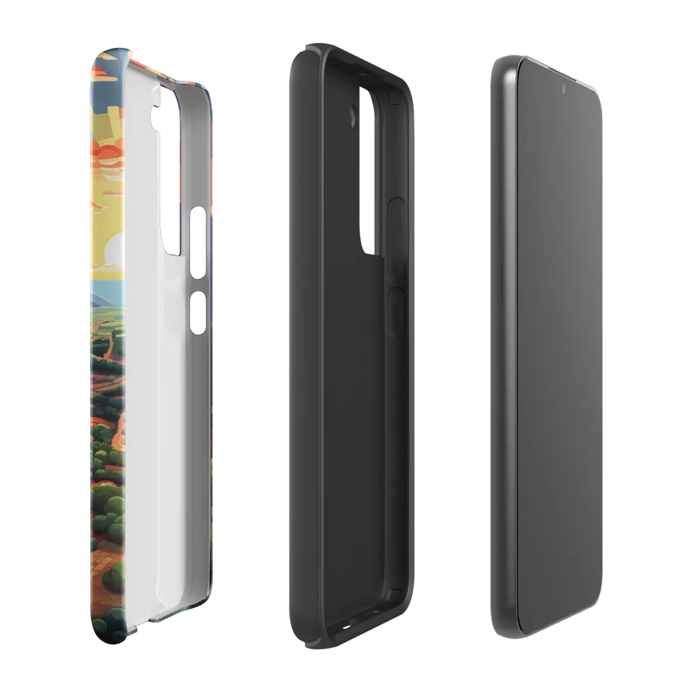 Desert Serenity at Dusk | Phone Case |  S22 Plus | Tough Case | Glossy