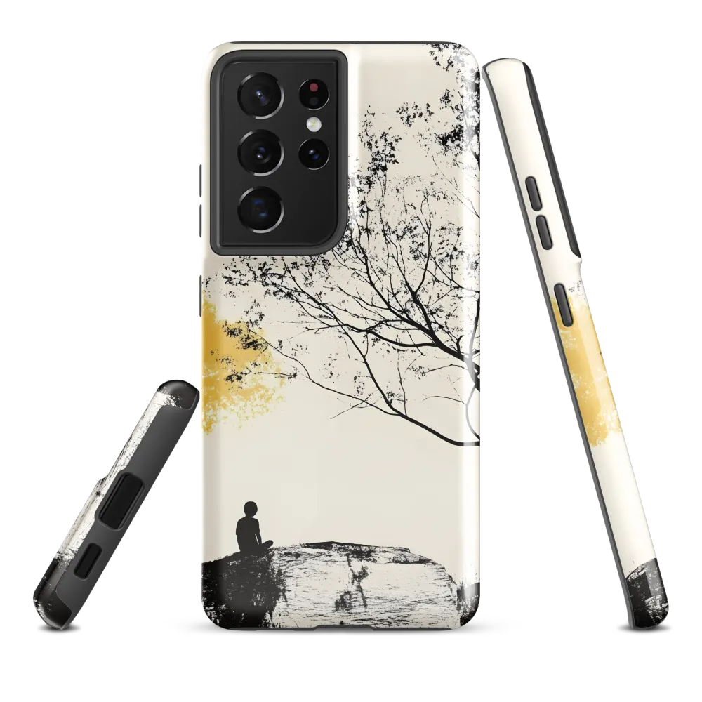 Whispers of Solitude | Phone Case |  S21 Ultra | Tough Case | Glossy
