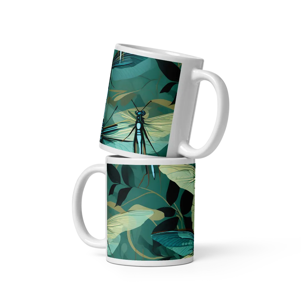 Whispers of Nature: Dragonflies in Harmony | Mugs | Multiple Sizes & Colors