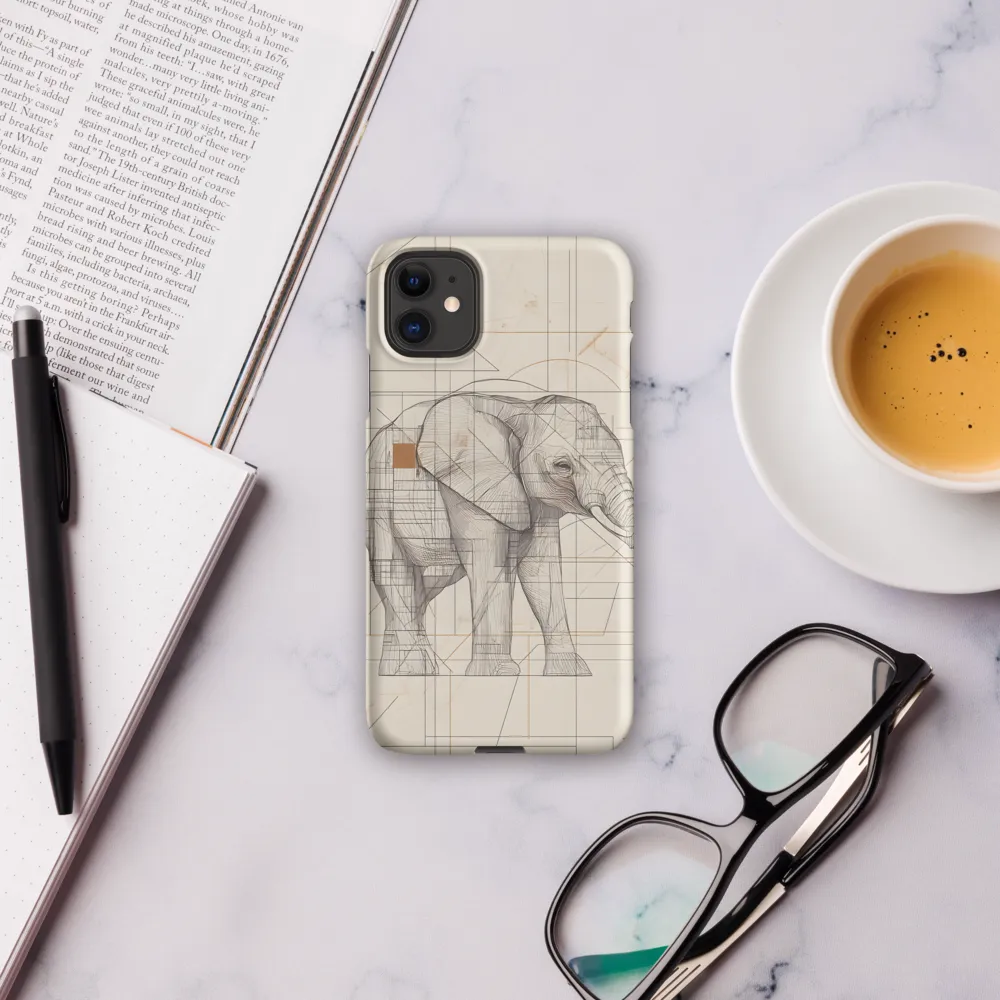 Geometric Elegance: The Steel Elephant