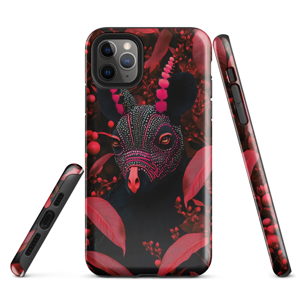 Mystique in Red | Phone Case |  11 Pro Max | Tough Case | Glossy