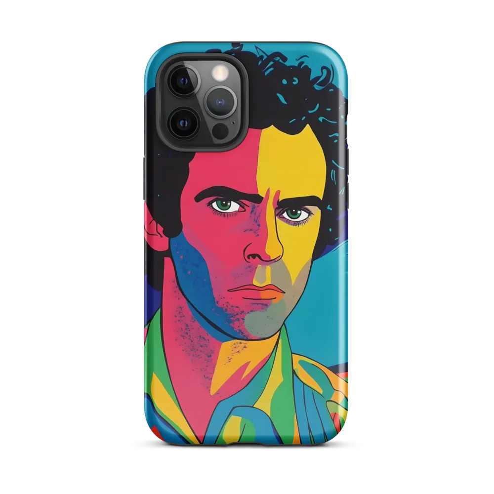 Electric Visage: A Portrait of Vibrance